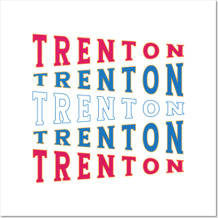 TEXT ART USA TRENTON Posters and Art